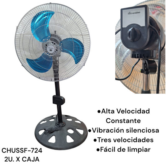 VENTILADOR DE PIE METAL