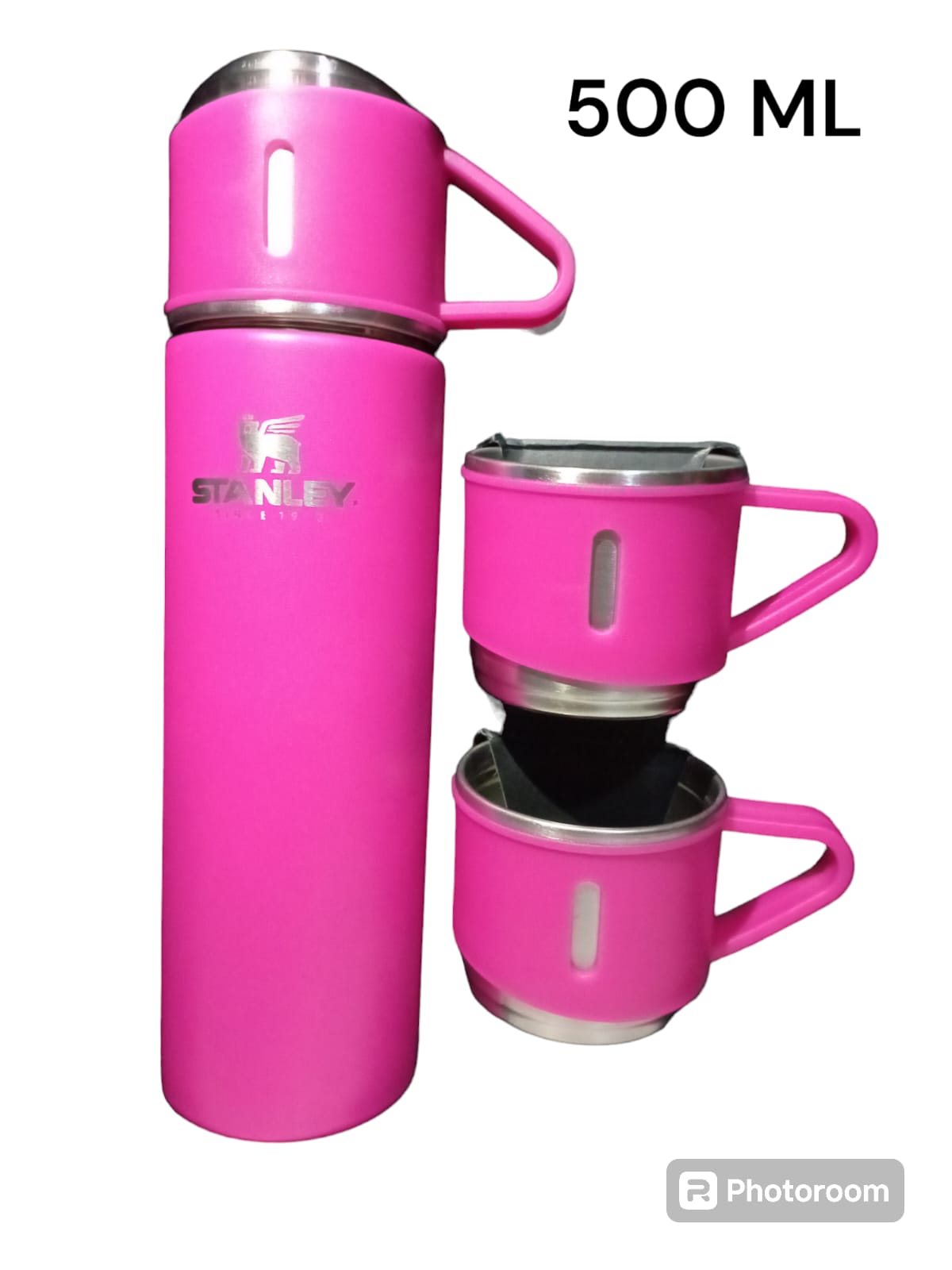 TERMITO TERMICO DE  500 ML MAS 3 TAZAS
