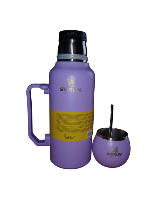 KIT DE TERMO CON MATE Y BOMBILLA